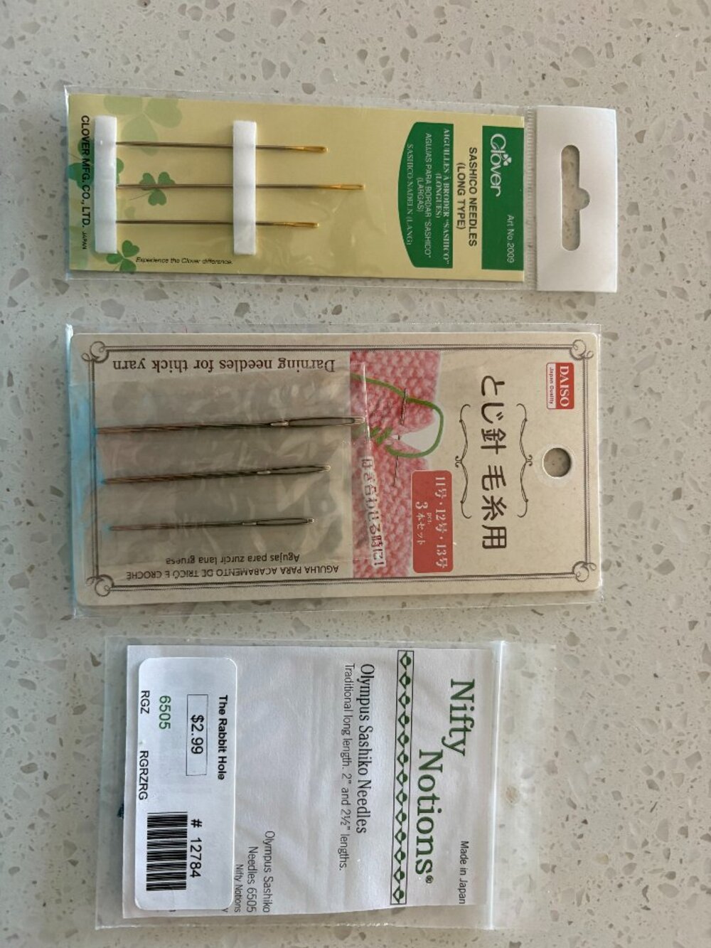 Embroidery Needles